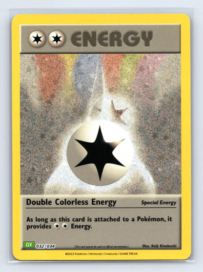 Double Colorless Energy 032/034 TCG Classic Venusaur Pokemon Near Mint - Mastercoins