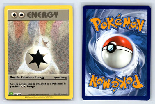 Double Colorless Energy 032/034 TCG Classic Venusaur Pokemon Near Mint - Mastercoins