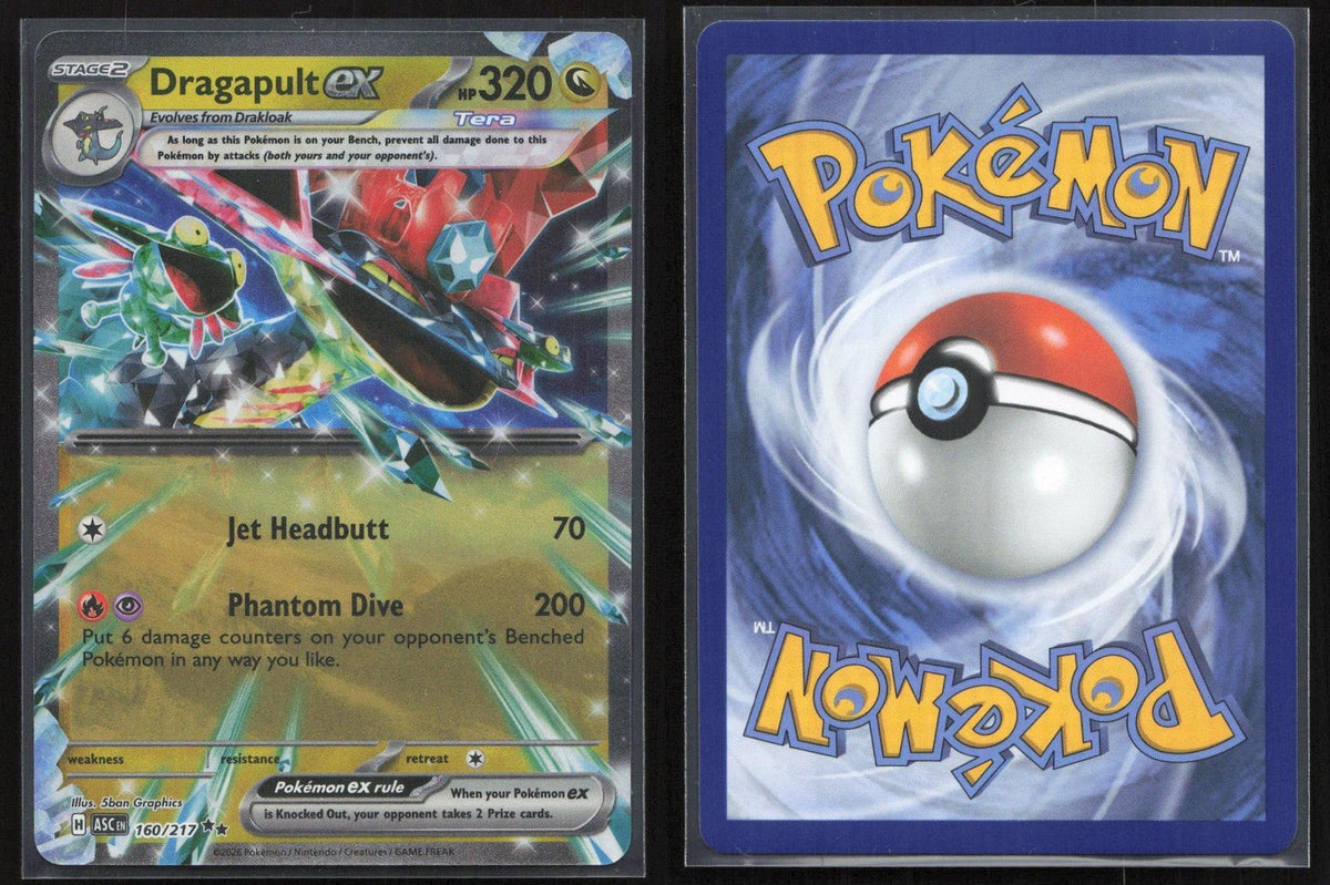Dragapult ex 160/217 Ascended Heroes Ultra Rare NM - Mastercoins