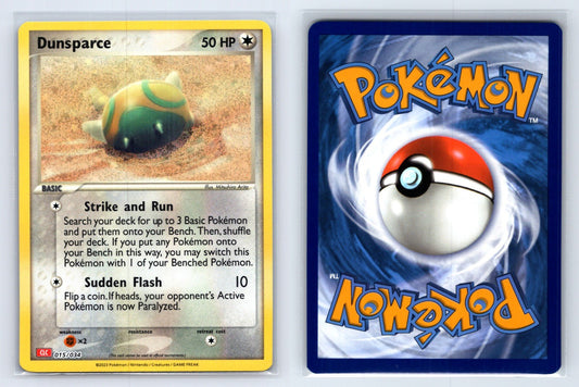 Dunsparce 015/034 Classic Collection CLC Pokemon Near Mint - Mastercoins
