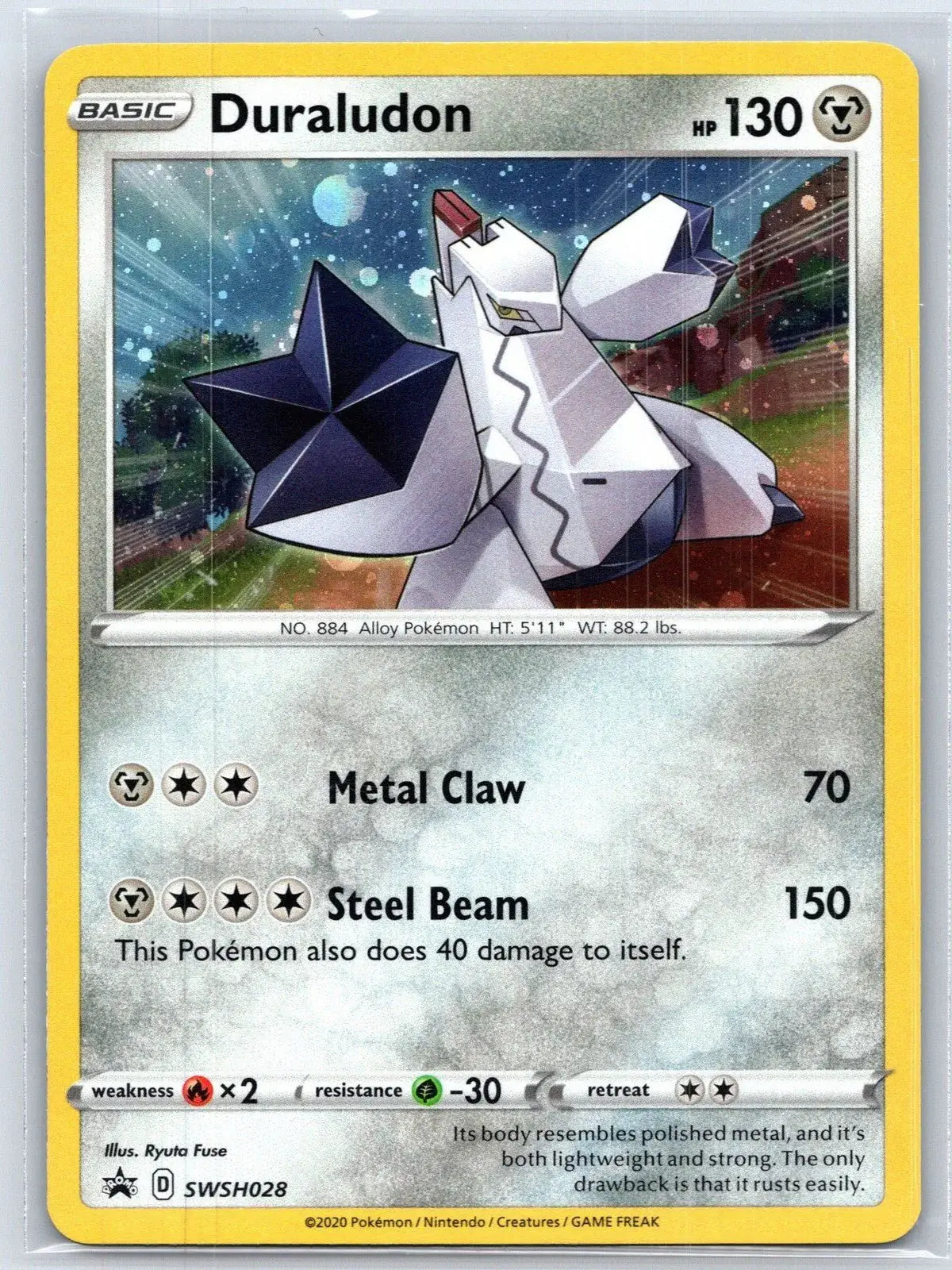Duraludon SWSH028 SWSH Black Star Pokemon NM - Mastercoins