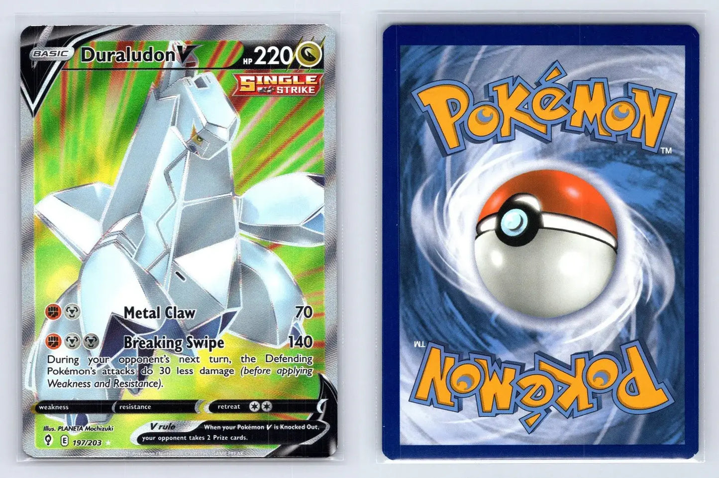 Duraludon V 197/203 Evolving Skies Pokemon NM - Mastercoins