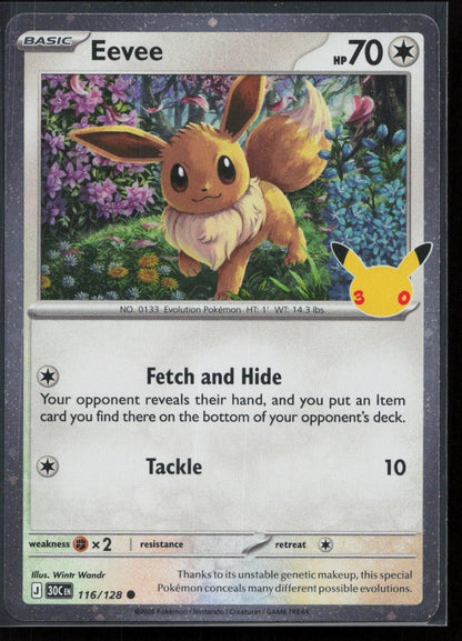 Eevee 116/128 ME: 30th Celebration Common NM - Mastercoins