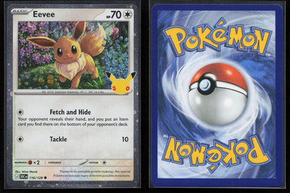 Eevee 116/128 ME: 30th Celebration Common NM - Mastercoins