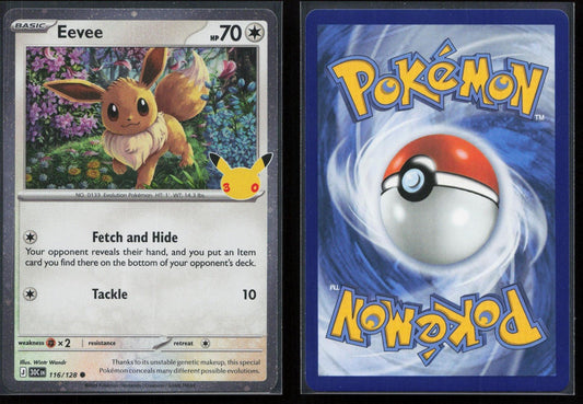 Eevee 116/128 ME: 30th Celebration Common NM - Mastercoins