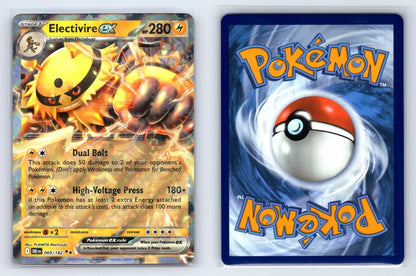 Electivire ex 069/182 Double Rare Destined Rivals Pokemon Near Mint - Mastercoins