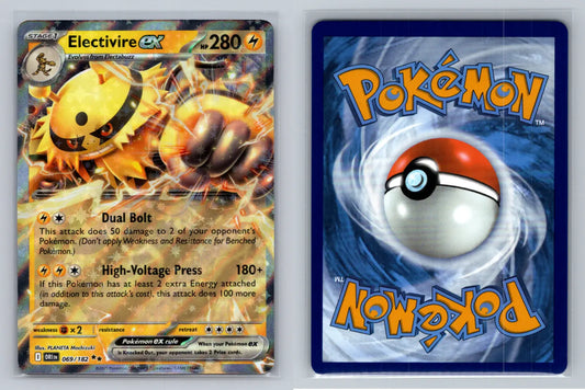 Electivire ex 069/182 Pokémon Card Destined Rivals - Mastercoins