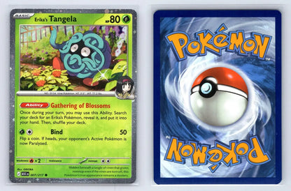 Erika's Tangela 007/217 Cosmos Holo Promo ME: Ascended Heroes Pokemon NM - Mastercoins