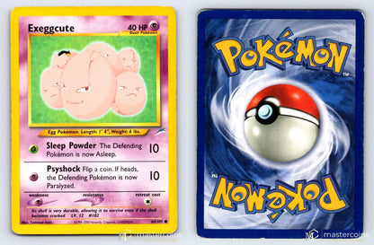 Exeggcute 64/105 Neo Destiny Pokemon MP - Mastercoins