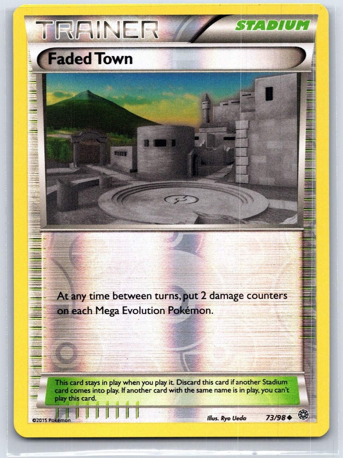 Faded Town 73/98 Reverse Holo Ancient Origins Pokemon NM - Mastercoins