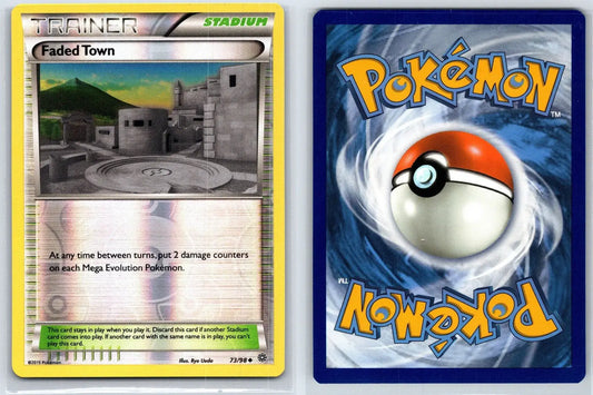 Faded Town 73/98 Reverse Holo Ancient Origins Pokemon NM - Mastercoins