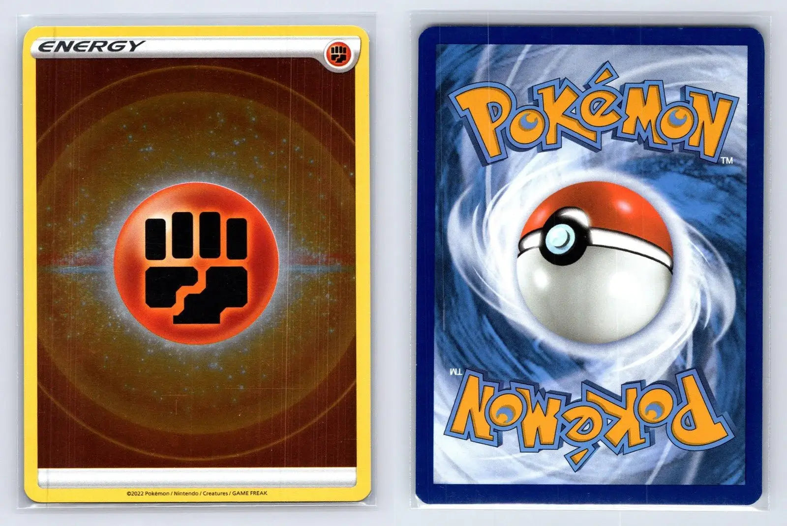 Fighting Energy Holo Pokemon NM - Mastercoins