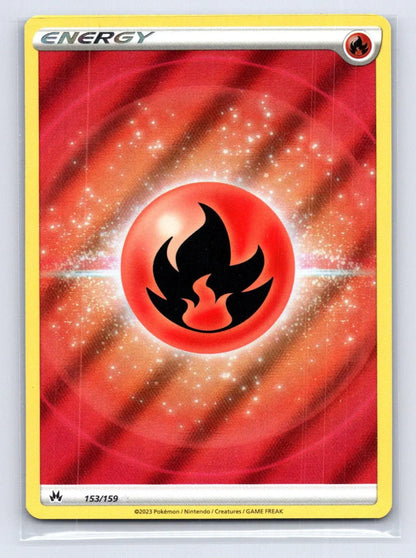 Fire Energy 153/159 Crown Zenith Pokemon NM - Mastercoins