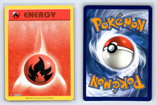 Fire Energy Holo 033/034 Classic Collection CLC Pokemon Near Mint - Mastercoins