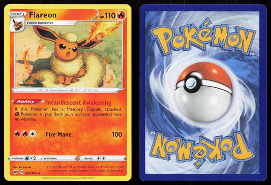 FLAREON 026/185 VIVID VOLTAGE NM - Mastercoins