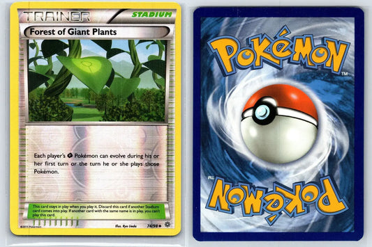 Forest of Giant Plants 74/98 Reverse Holo Ancient Origins Pokemon NM - Mastercoins