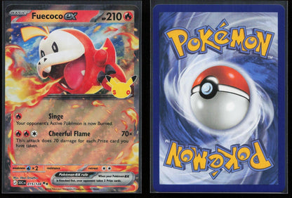 Fuecoco ex 015/128 ME: 30th Celebration Double Rare NM - Mastercoins