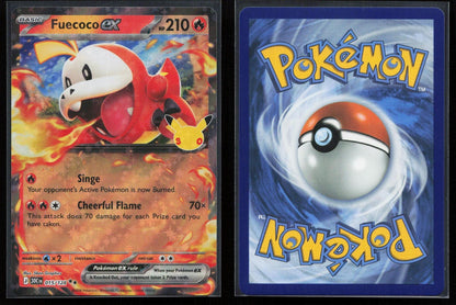 Fuecoco ex 015/128 ME: 30th Celebration Double Rare NM - Mastercoins