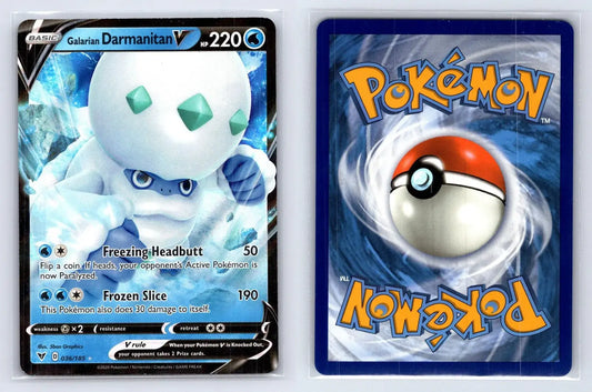 Galarian Darmanitan V 036/185 Vivid Voltage Pokemon NM - Mastercoins