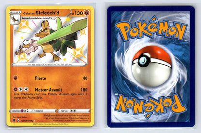 Galarian Sirfetch'd SV064/SV122 Shining Fates Shiny Vault Pokemon NM - Mastercoins