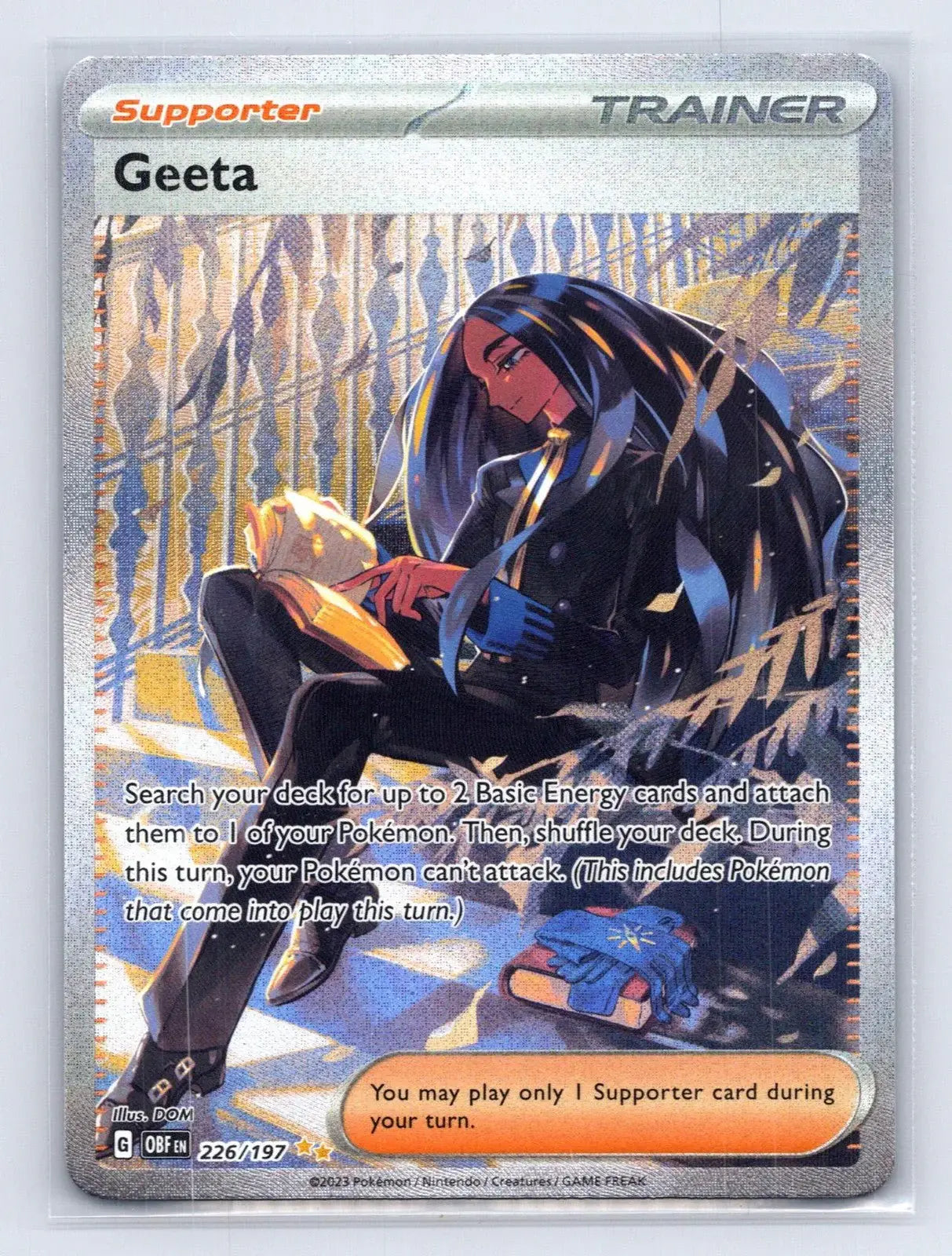 Geeta 226/197 Obsidian Flames Pokemon NM - Mastercoins
