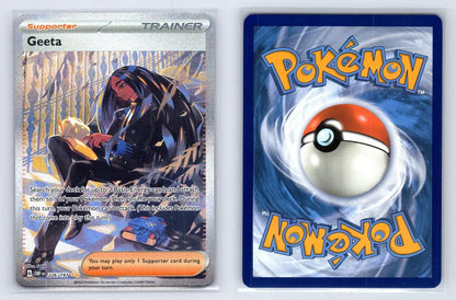 Geeta 226/197 Obsidian Flames Pokemon NM - Mastercoins