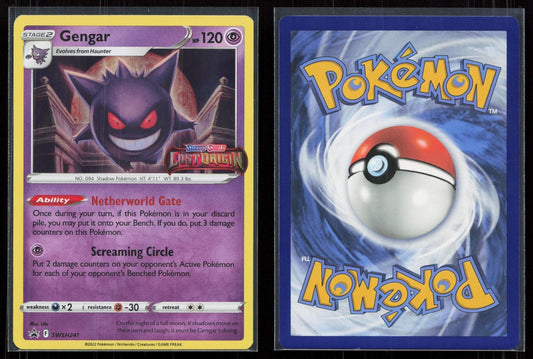 GENGAR (PRERELEASE) SWSH241 SWORD & SHIELD PROMO NM - Mastercoins