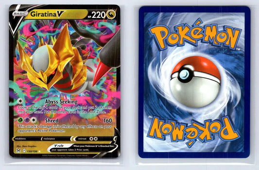 Giratina V 130/196 Lost Origin Pokemon NM - Mastercoins