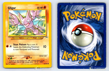 Gligar 67/105 Neo Destiny Pokemon MP - Mastercoins
