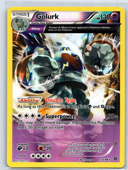 Golurk 35/98 Ancient Origins Pokemon NM - Mastercoins