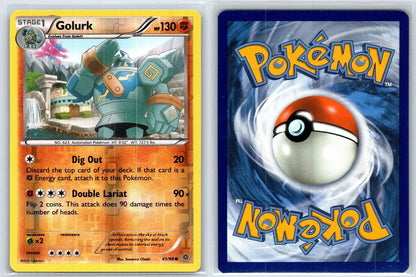 Golurk 41/98 Reverse Holo Ancient Origins Pokemon NM - Mastercoins