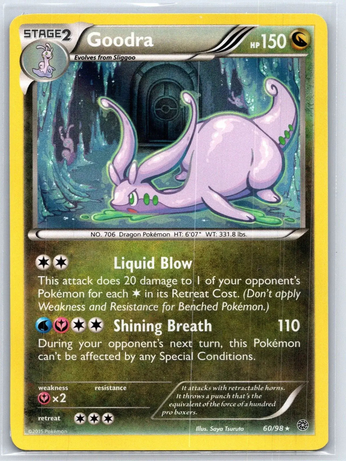 Goodra 60/98 Ancient Origins Pokemon NM - Mastercoins
