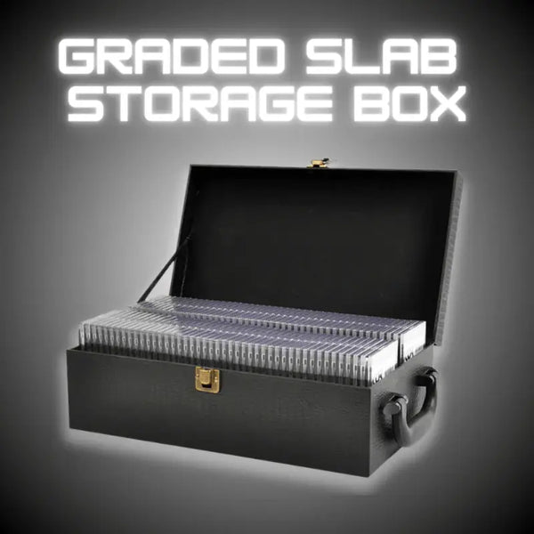 Graded Slab Card Storage Box (Hold 100-105 Slabs) - Mastercoins