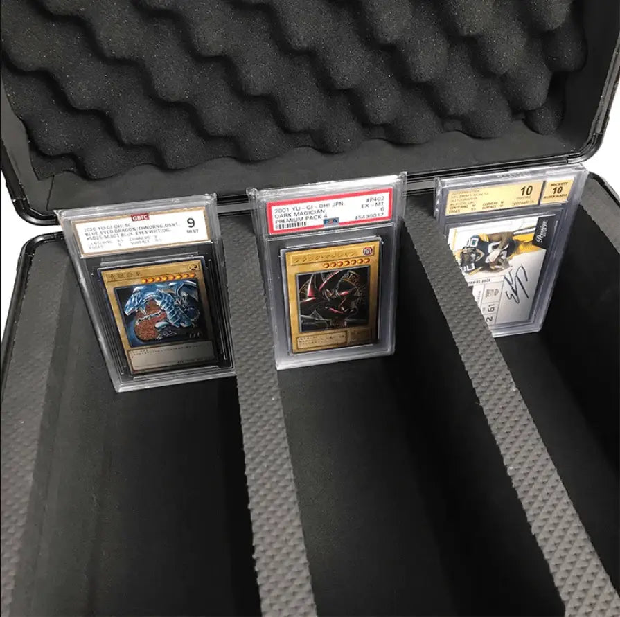 Graded Slab Card Storage Case with Pin Lock (4 Slots Fits 156 Slabs) - Mastercoins
