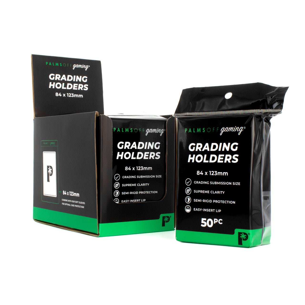 Grading Submission Pack - 200 Semi Rigid Grading Holders & 200 Sleeves - Mastercoins