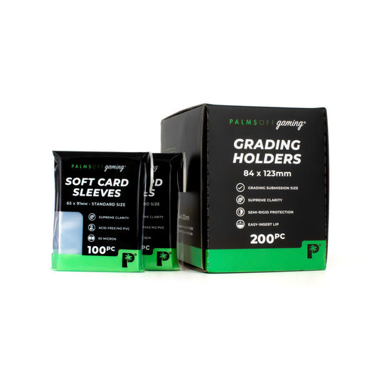 Grading Submission Pack - 200 Semi Rigid Grading Holders & 200 Sleeves - Mastercoins