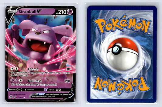 Granbull V 057/172 Brilliant Stars Pokemon NM - Mastercoins