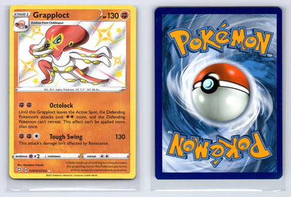 Grapploct SV073/SV122 Shining Fates Shiny Vault Pokemon NM - Mastercoins