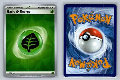 Grass Energy SVE 009 Reverse Holo Pokemon Card - Mastercoins