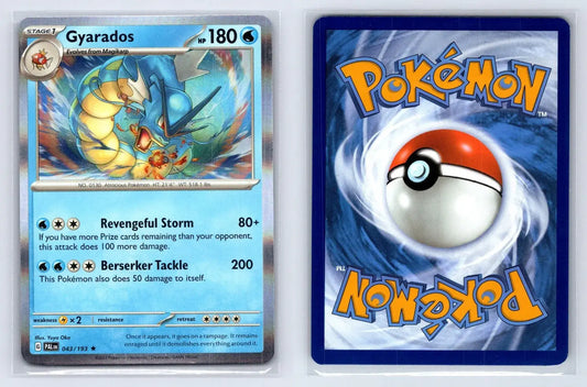 Gyarados 043/193 Paldea Evolved Pokemon NM - Mastercoins