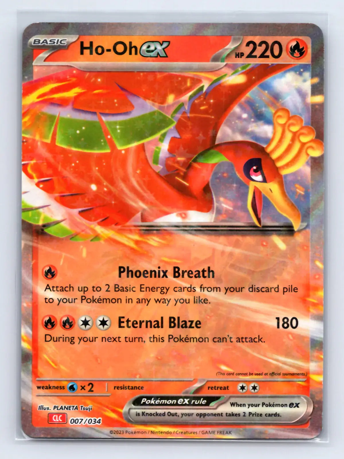 Ho - Oh ex 007/034 Double Rare Classic Collection CLC Pokemon Near Mint - Mastercoins
