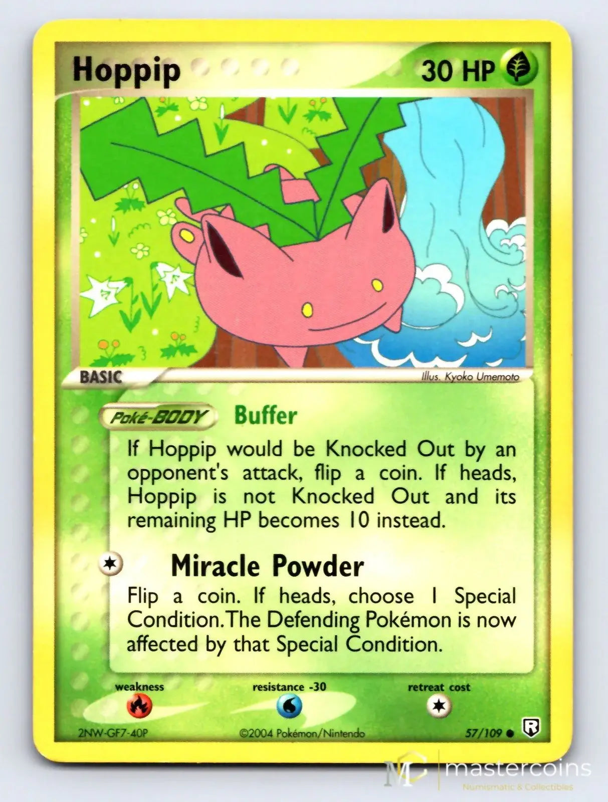 Hoppip 57/109 Team Rocket Returns Pokemon MP - Mastercoins