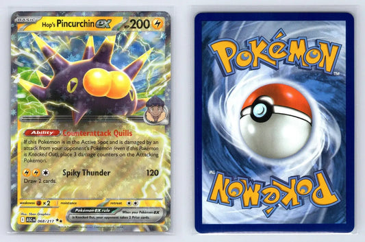 Hop's Pincurchin ex 068/217 ME: Ascended Heroes Pokemon NM - Mastercoins