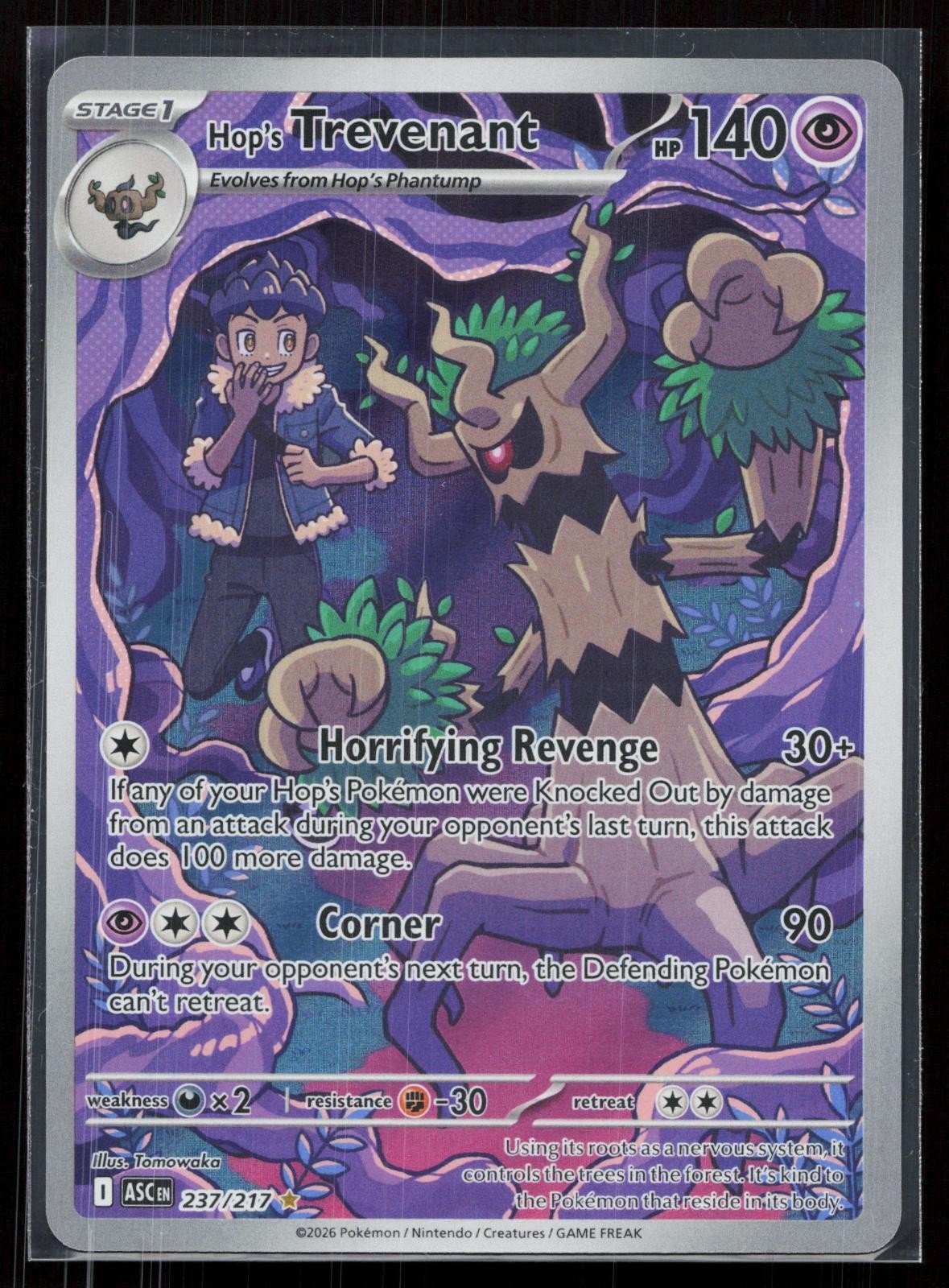 HOP'S TREVENANT 237/217 ASCENDED HEROES NM - Mastercoins