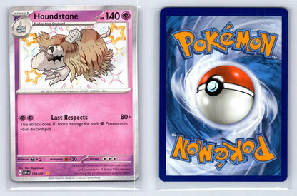 Houndstone 168/091 Paldean Fates Pokemon NM - Mastercoins