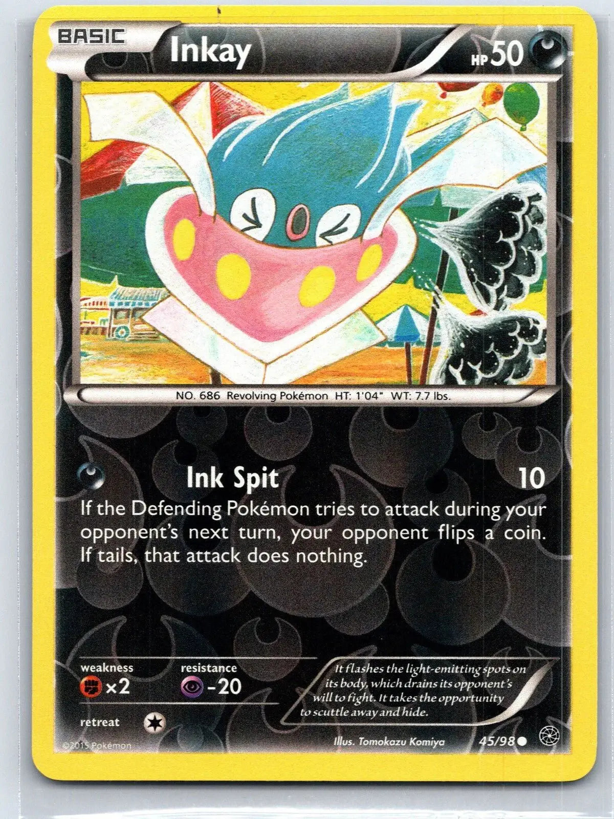 Inkay 45/98 Reverse Holo Ancient Origins Pokemon NM - Mastercoins