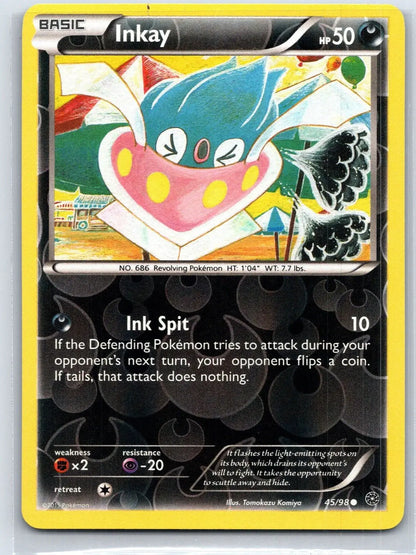 Inkay 45/98 Reverse Holo Ancient Origins Pokemon NM - Mastercoins