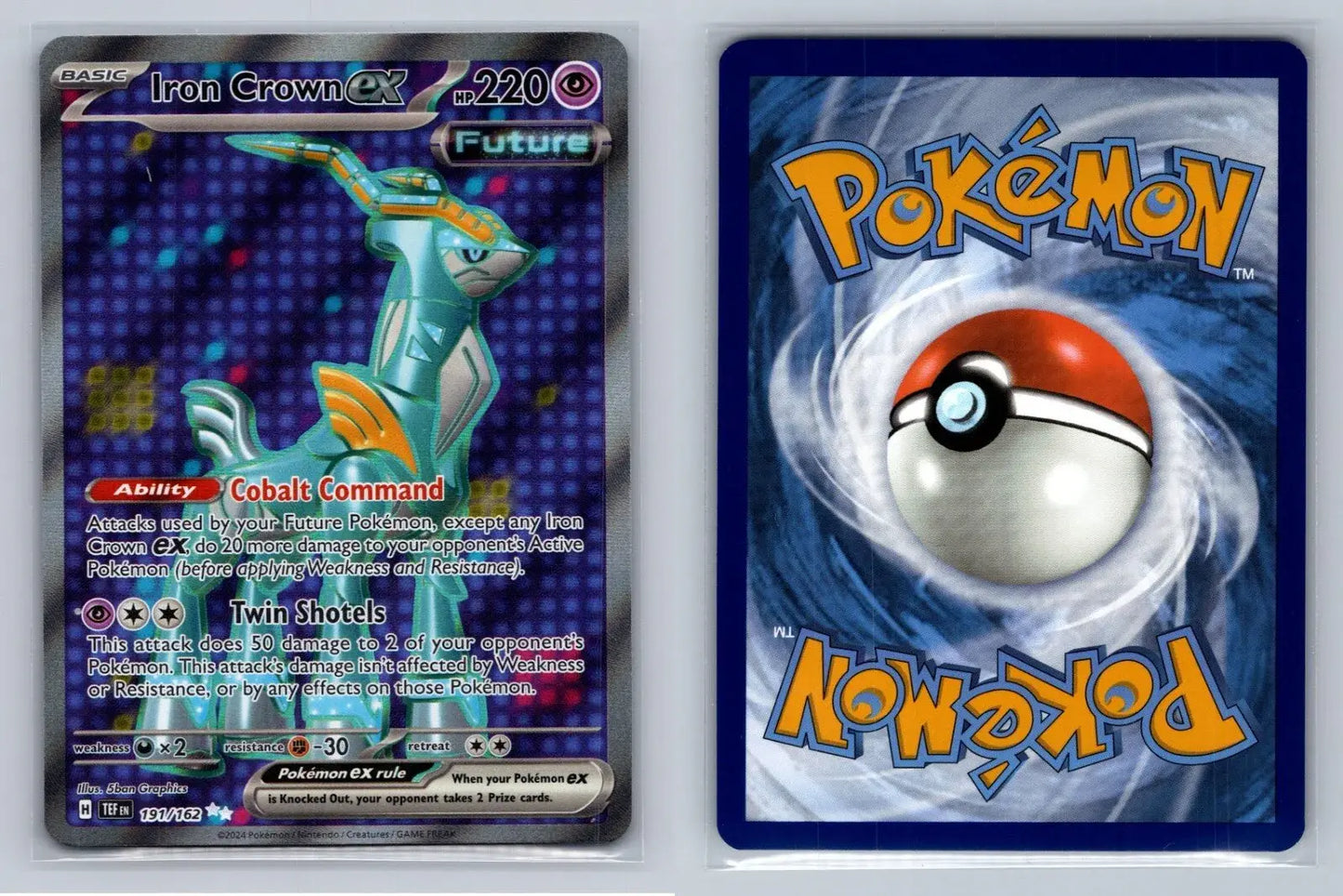 Iron Crown ex - 191/162 - Temporal Forces - Mastercoins