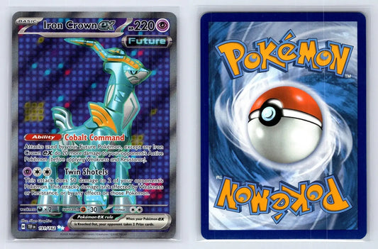 Iron Crown ex 191/162 Temporal Forces Pokemon NM - Mastercoins