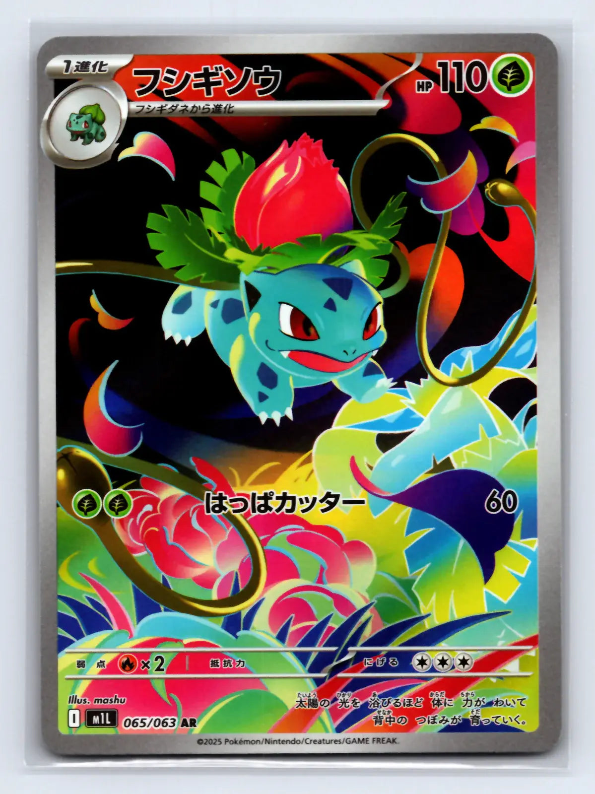 Ivysaur 065/063 Art Rare Mega Brave Pokemon Japanese Near Mint - Mastercoins